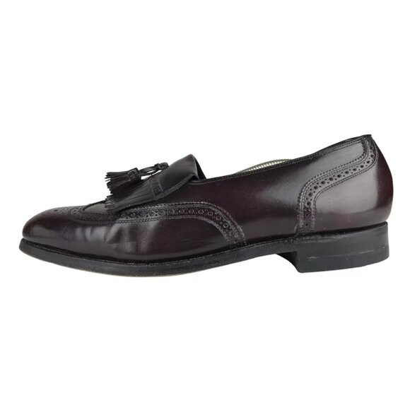 Florsheim Mens Dark Brown 30495 Almond Toe Slip On Loafer Shoes Size 10.5‎ D - Picture 2 of 9